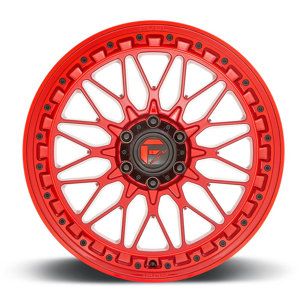 (Clearance - No Returns) 17x9 Fuel Off-Road Trigger Candy Red D758 6x5.5/139.7 1mm