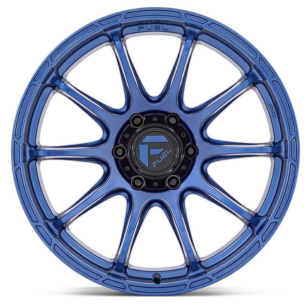 (Clearance - No Returns) 17x9 Fuel Off-Road Variant Dark Blue D794 6x5.5/139.7 -12mm