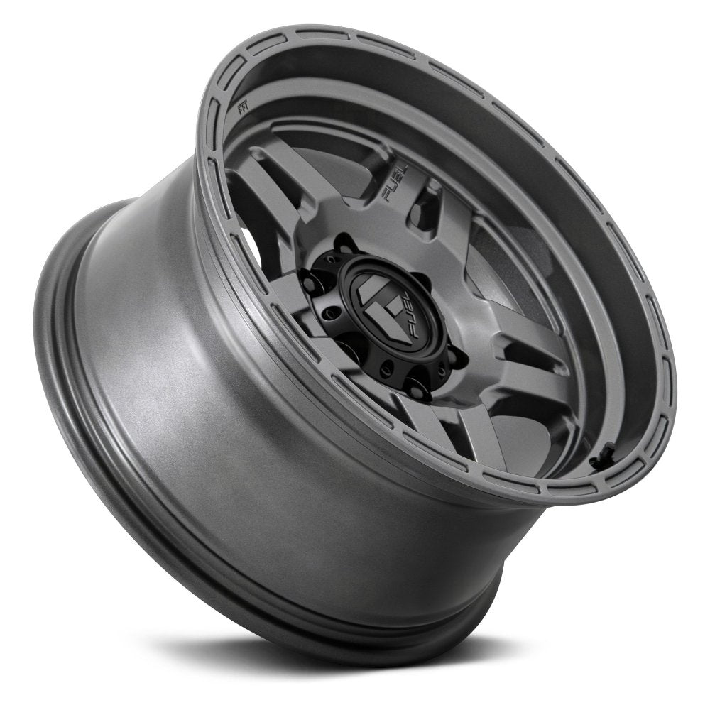 (Clearance - No Returns) 17x8.5 Fuel Off-Road Oxide Matte Gunmetal D801 5x5/127 1mm