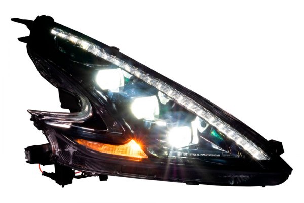 Morimoto XB LED Headlights: Nissan 370Z (09-20) (Pair / ASM / LHD) LF474-ASM