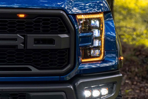 Morimoto XB LED Headlights: Ford F150 (15-17) (Pair / ASM / Amber DRL) (Gen 2) LF502-A.2-ASM