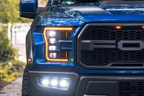 Morimoto XB LED Headlights: Ford F150 (15-17) (Pair / ASM / Amber DRL) (Gen 2) LF502-A.2-ASM