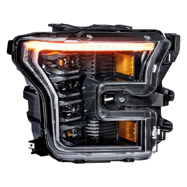Morimoto XB LED Headlights: Ford F150 (15-17) (Pair / ASM / Amber DRL) (Gen 2) LF502-A.2-ASM