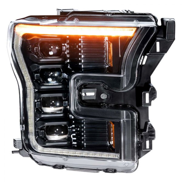 Morimoto XB LED Headlights: Ford F150 (15-17) (Pair / ASM / Amber DRL) (Gen 2) LF502-A.2-ASM