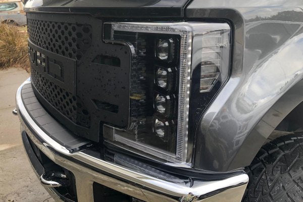 Morimoto XB LED Headlights: Ford Super Duty (17-19) (Pair / ASM) LF503-ASM