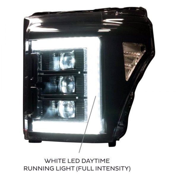 Morimoto XB LED Headlights: Ford Super Duty (11-16) (Pair / ASM) LF505-ASM