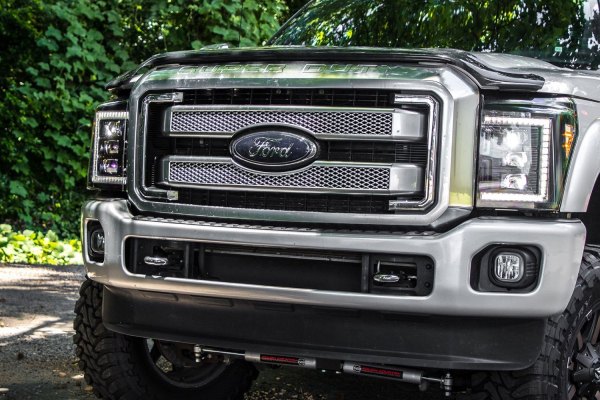 Morimoto XB LED Headlights: Ford Super Duty (11-16) (Pair / ASM) LF505-ASM