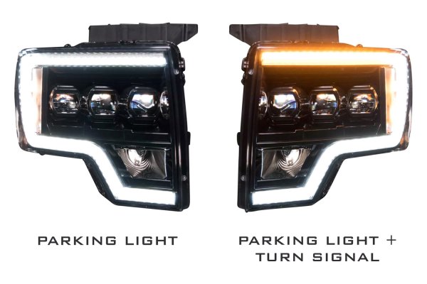 Morimoto XB LED Headlights: Ford F150 (09-14) (Pair / ASM) LF506-ASM