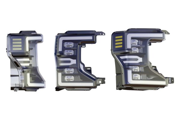 Morimoto XB LED Headlights: Ford Super Duty (2020+) (Pair / ASM) LF508