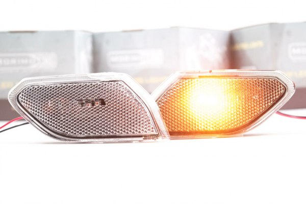 Morimoto XB LED Sidemarkers: Jeep Wrangler JL (18-20) (Pair / Clear) LF512