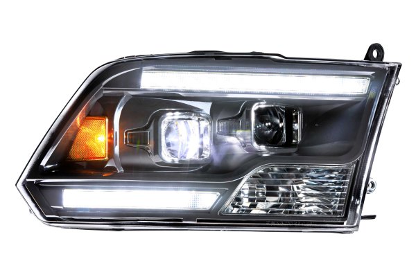 Morimoto XB Hybrid LED Headlights: Dodge Ram (09-18) (Pair / ASM) LF524