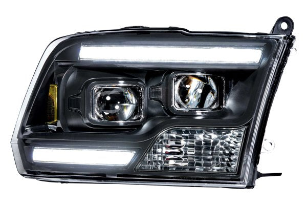 Morimoto XB Hybrid LED Headlights: Dodge Ram (09-18) (Pair / ASM) LF524