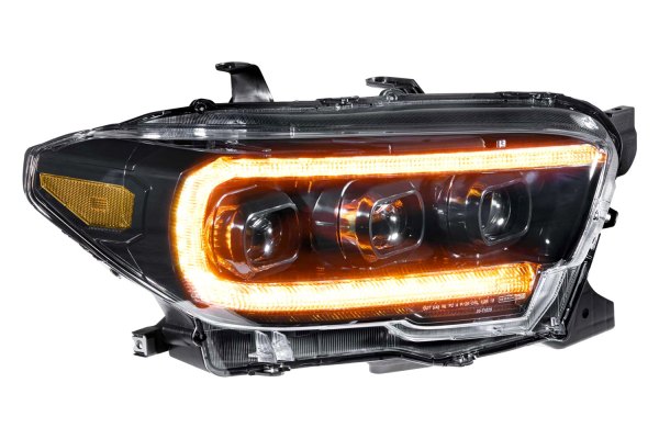 Morimoto XB LED Headlights: Toyota Tacoma (16-20) (Pair / ASM / Amber DRL) (Gen 2) LF530.2-A-ASM