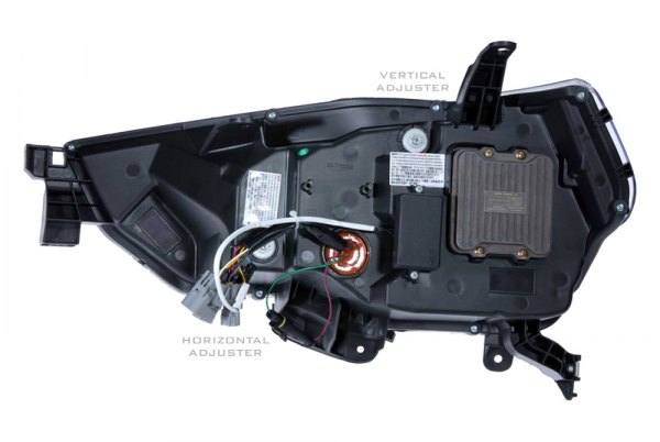 Morimoto XB LED Headlights: Toyota 4Runner (14-22) (Pair / ASM / Amber DRL) (Gen 2) LF531.2-A-ASM