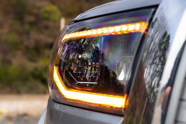 Morimoto XB LED Headlights: Toyota Tundra (07-13) (Pair / ASM / Amber DRL) LF533-A-ASM