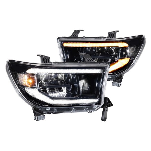 Morimoto XB LED Headlights: Toyota Tundra (07-13) (Pair / ASM) (Gen 2) LF533-ASM