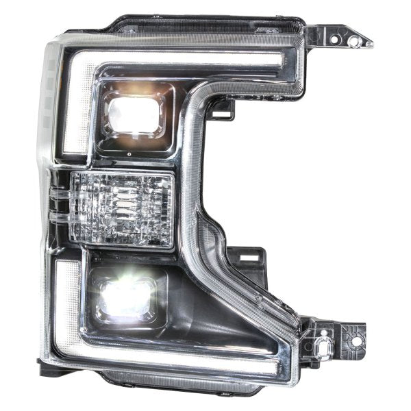 Morimoto XB Hybrid LED Headlights: Ford Super Duty (2020+) (Pair / ASM) LF556