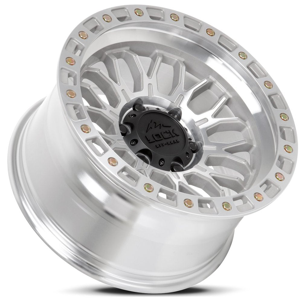 20x9 Lock Off-Road Combat Machine w/ Clear Coat 6x135 0mm