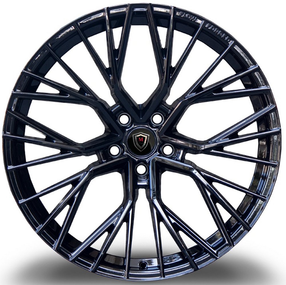 20x8.5 Marquee M1006 Gloss Black 5x120 35mm