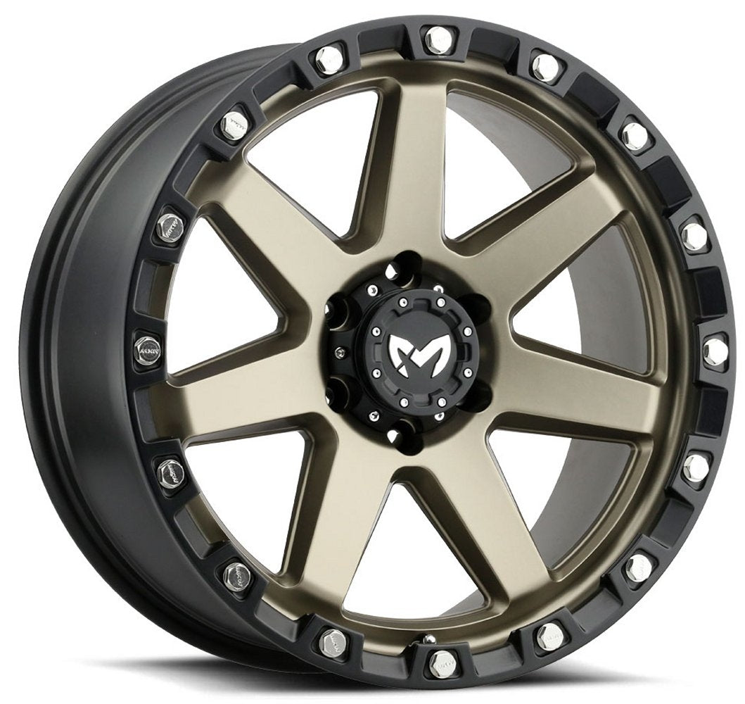(Clearance - No Returns) 17x8.5 MKW Off-Road M203 Matte Bronze 6x5.5/139.7 0mm