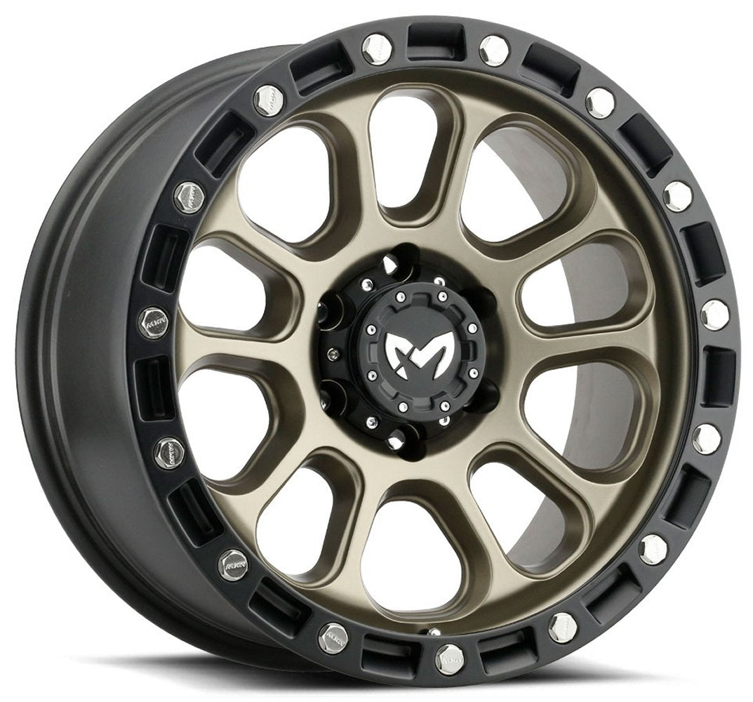 (Clearance - No Returns) 17x9 MKW Off-Road M204 Matte Bronze 5x5/127 0mm