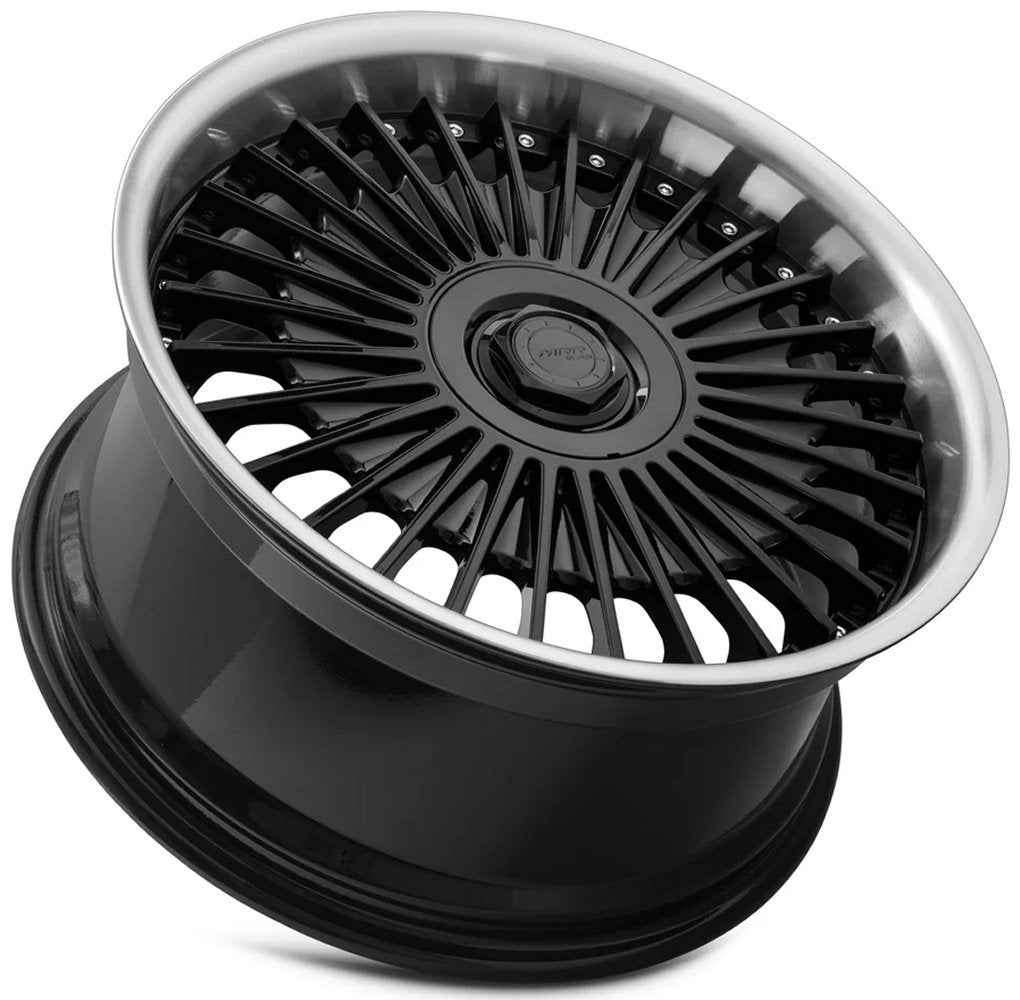 19x8.5 MRR VP4 Gloss Black Machined Lip (CUSTOM)