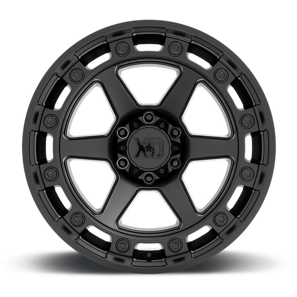 (Clearance - No Returns) 17x9 XD Series XD862 Raid Satin Black 5x5/127 0mm