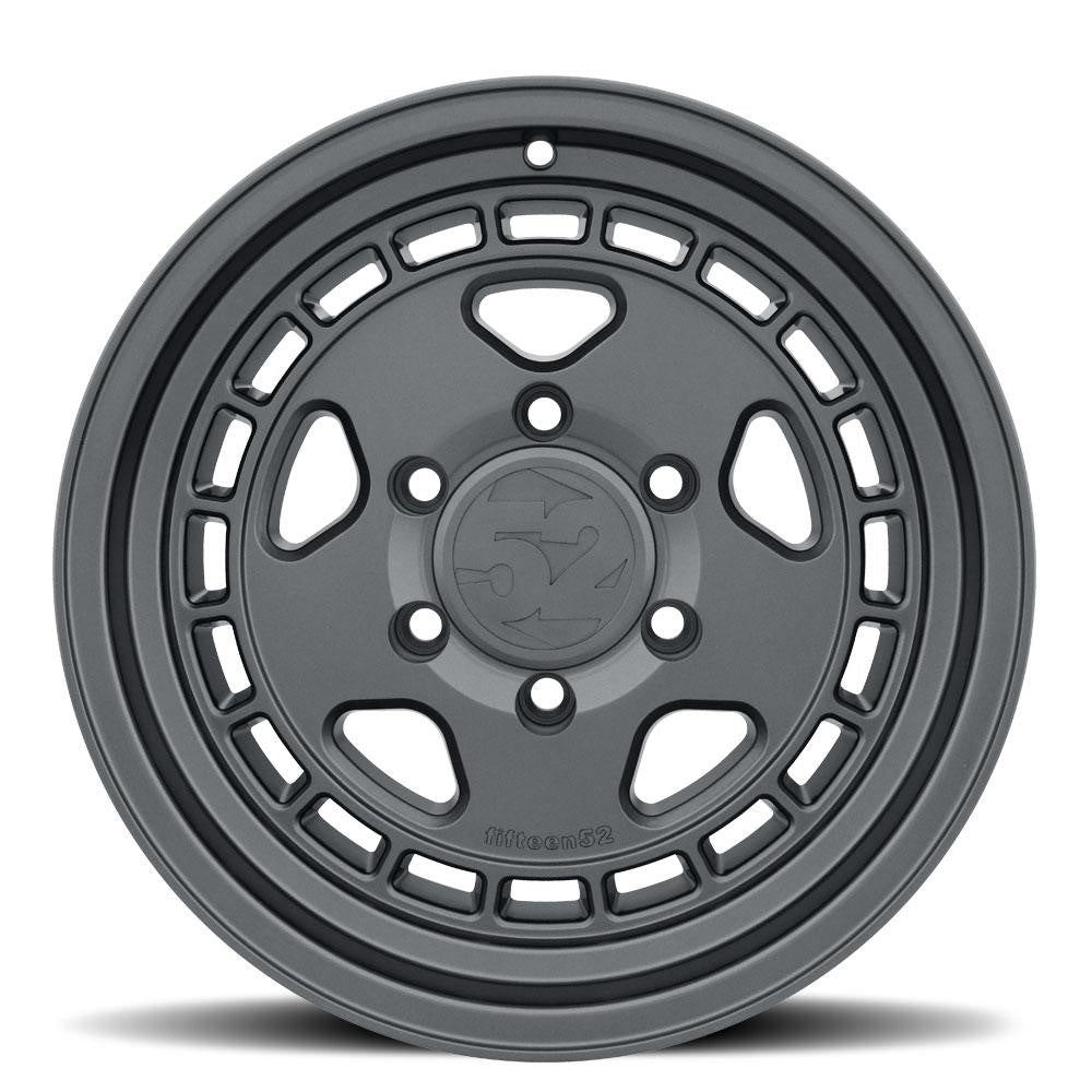 (Clearance - No Returns) 17x8.5 Fifteen52 Off-Road Turbomac HD Classic Carbon Grey 6x135 0mm