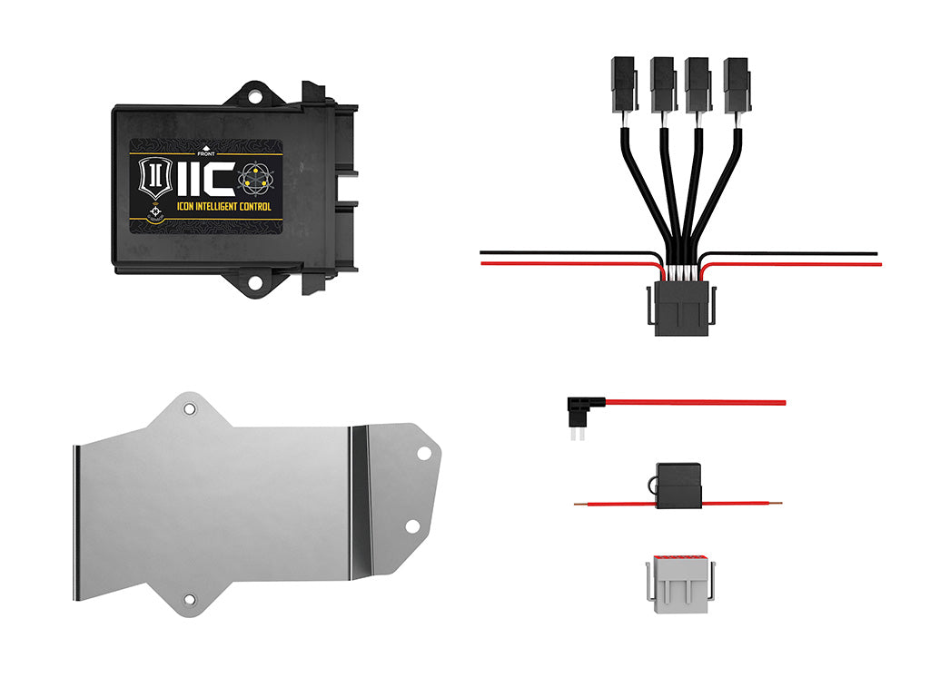 ICON 2018-2023 Jeep Wrangler JL/2020-2023 Jeep Gladiator, ICON Intelligent Control (IIC) Install Kit 23502