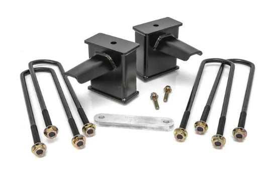 ReadyLIFT 6.5" TALL TAPERED BLOCK - 2-PIECE DRIVE SHAFT - 2017-2022 FORD SUPER DUTY 26-2766