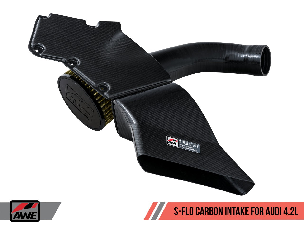 AWE Tuning B8 S5 4.2L S-FLO Carbon Intake 2660-13032