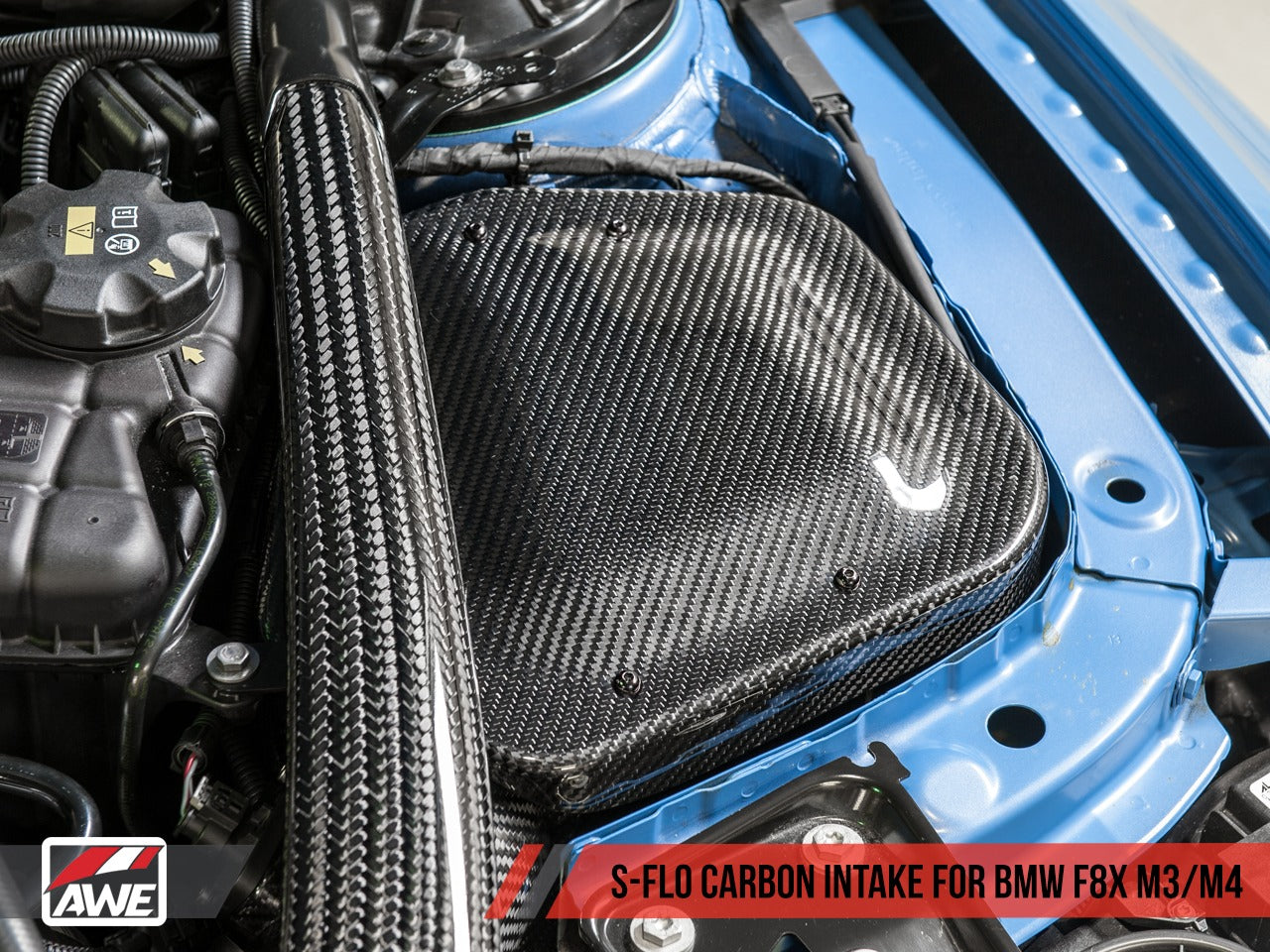 AWE Tuning BMW F8x M3/M4 S-FLO Carbon Intake 2660-13038