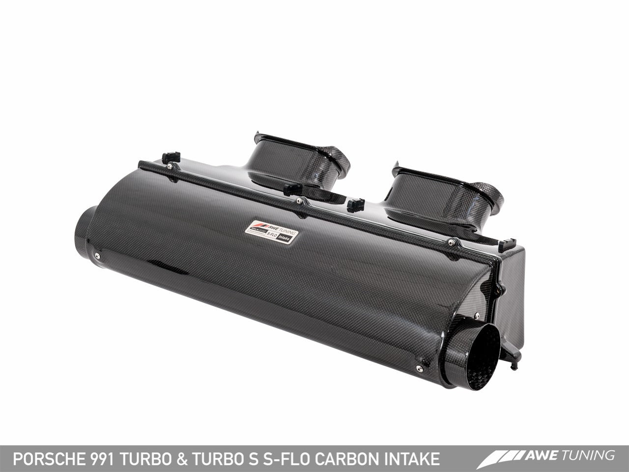 AWE Tuning Porsche 991 (991.2) Turbo and Turbo S S-FLO Carbon Intake 2660-13040