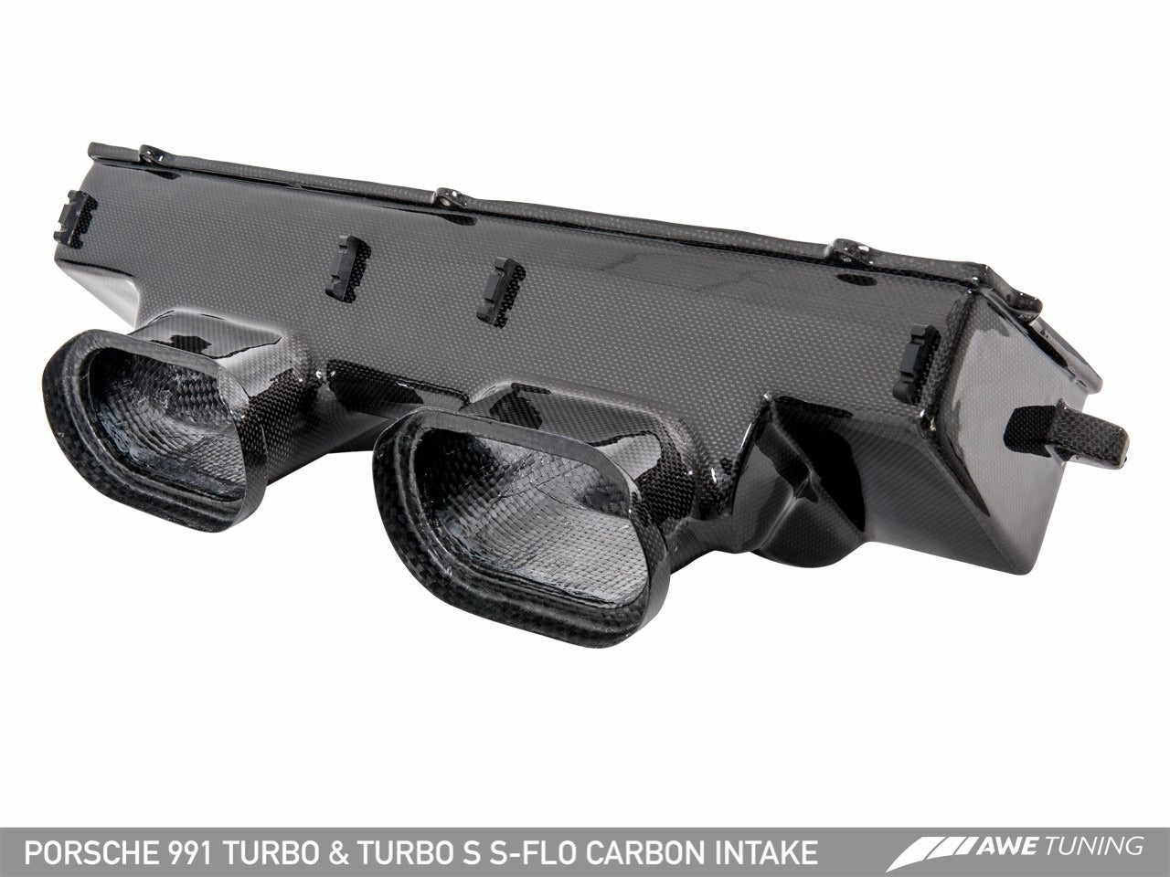 AWE Tuning Porsche 991 (991.2) Turbo and Turbo S S-FLO Carbon Intake 2660-13040