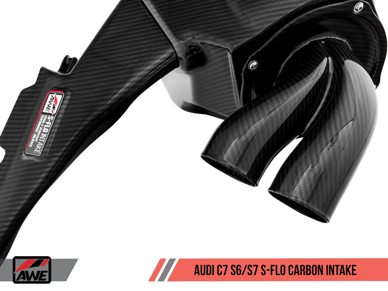 AWE Tuning Audi C7 S6 / S7 4.0T S-FLO Carbon Intake V2 2660-15020