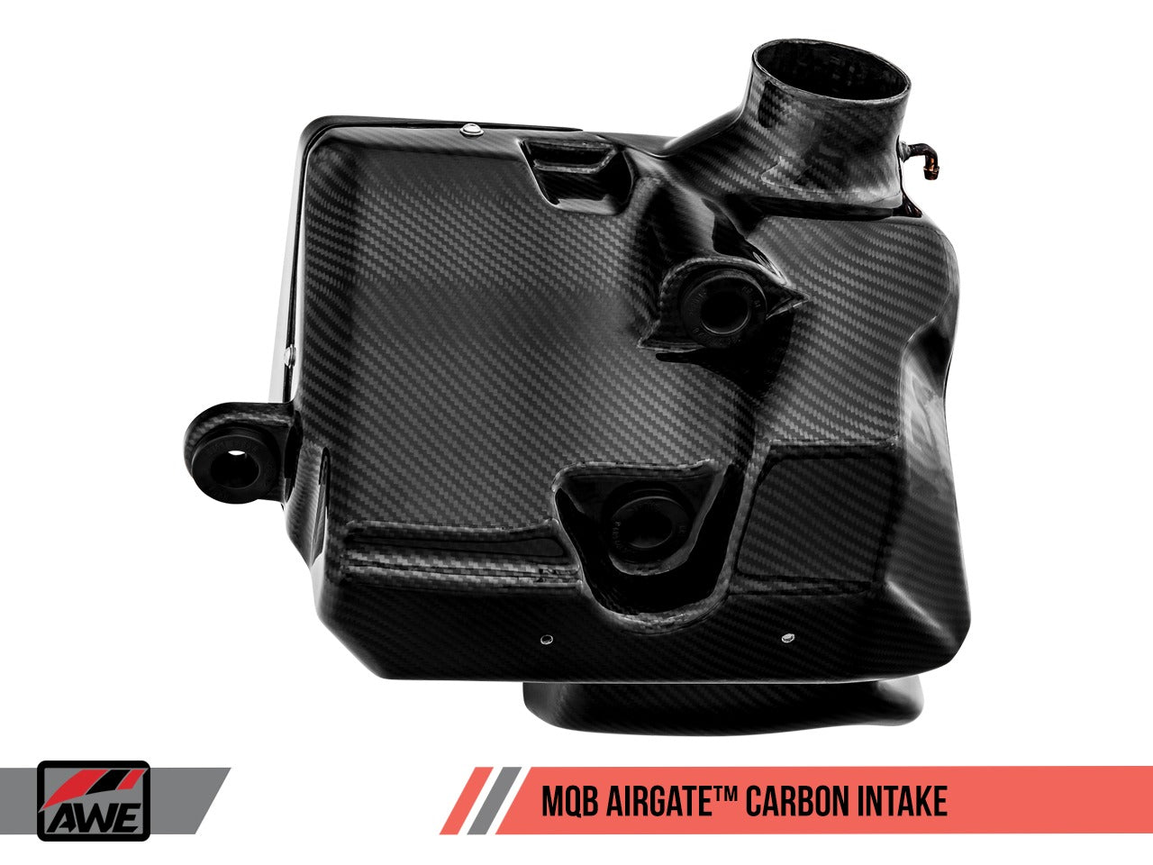 AWE Tuning Audi / Volkswagen MQB 1.8T/2.0T/Golf R Carbon Fiber AirGate Intake w/o Lid 2660-15026