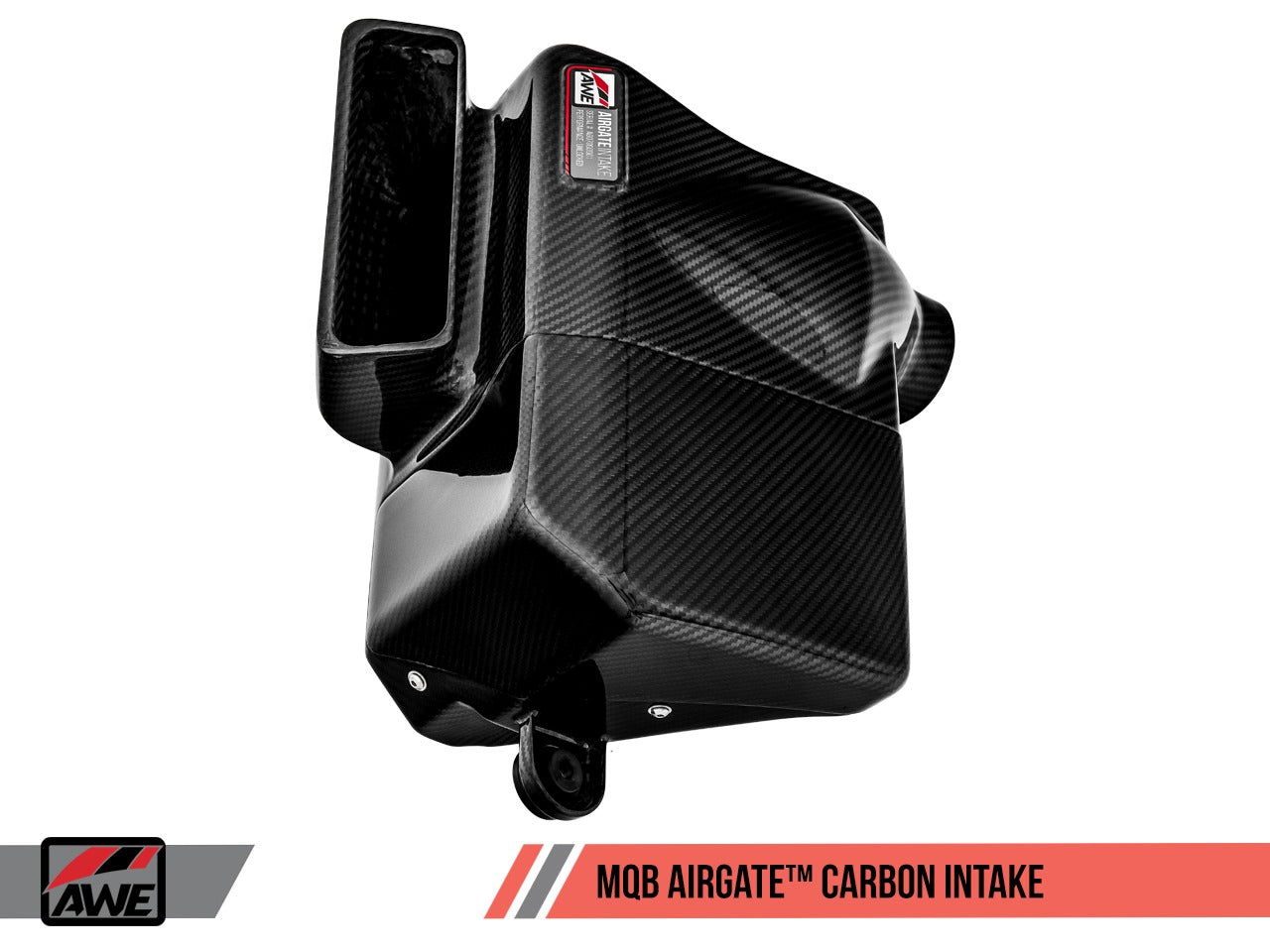 AWE Tuning Audi / Volkswagen MQB 1.8T/2.0T/Golf R Carbon Fiber AirGate Intake w/ Lid 2660-15024