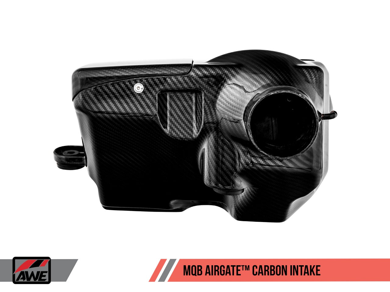 AWE Tuning Audi / Volkswagen MQB 1.8T/2.0T/Golf R Carbon Fiber AirGate Intake w/ Lid 2660-15024