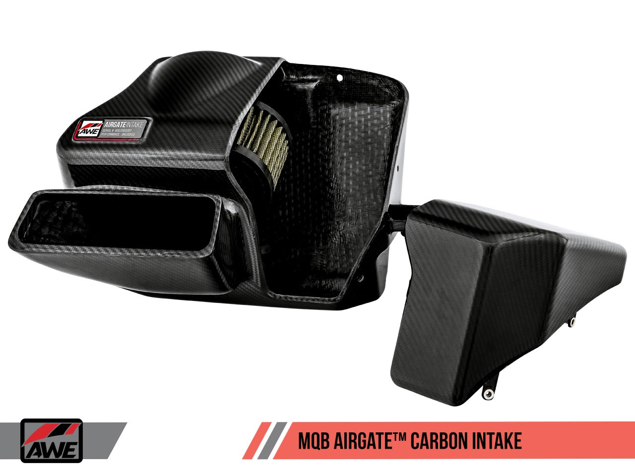 AWE Tuning Audi / Volkswagen MQB/Golf R AirGate Carbon Fiber Intake Lid 2660-25002