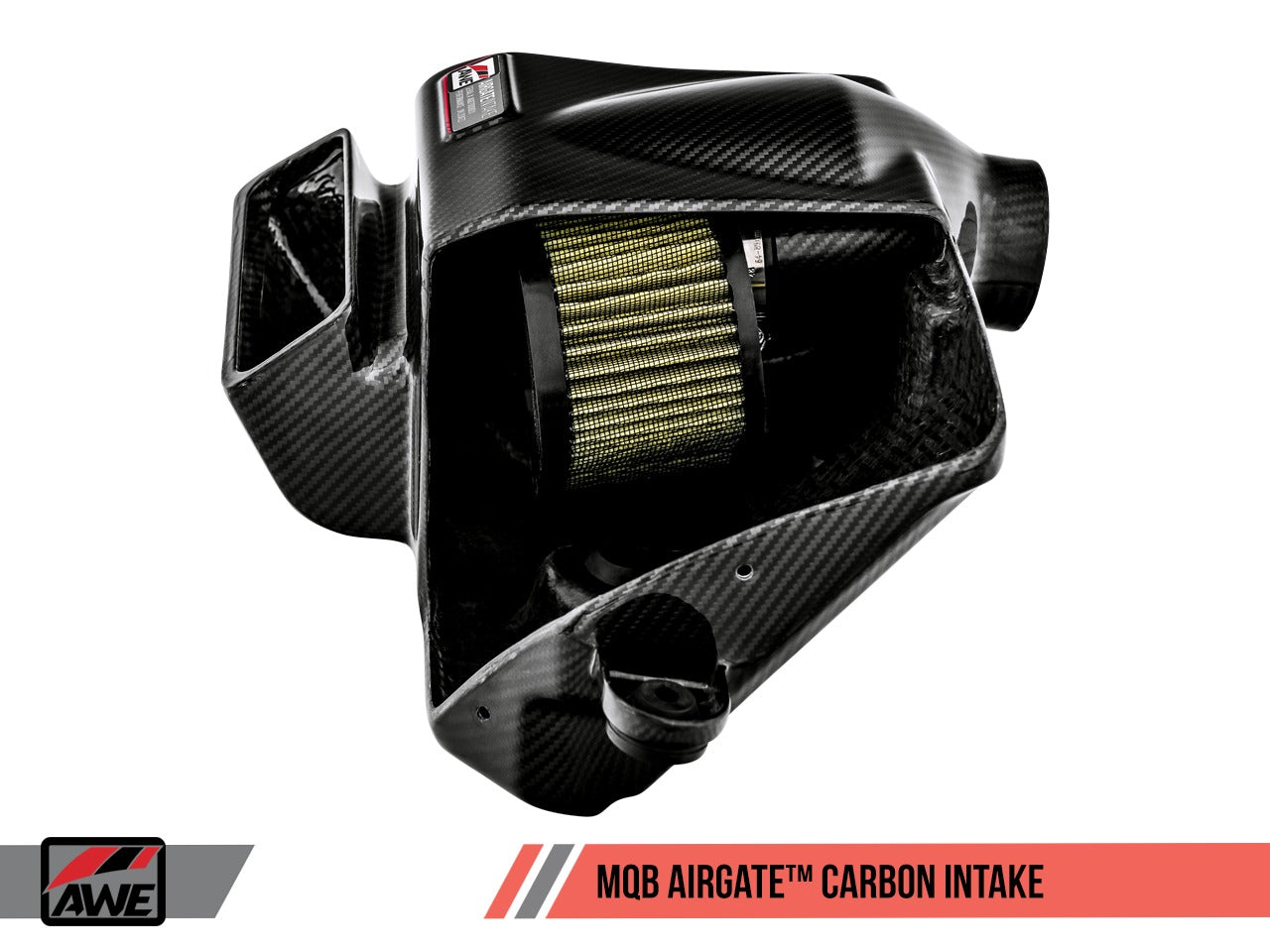 AWE Tuning VW GTI/Golf R MK7 1.8T/2.0T 8V (MQB) Carbon Fiber AirGate Intake w/o Lid 2660-15260
