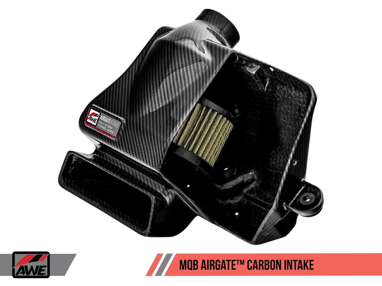 AWE Tuning VW GTI/Golf R MK7 1.8T/2.0T 8V (MQB) Carbon Fiber AirGate Intake w/o Lid 2660-15260