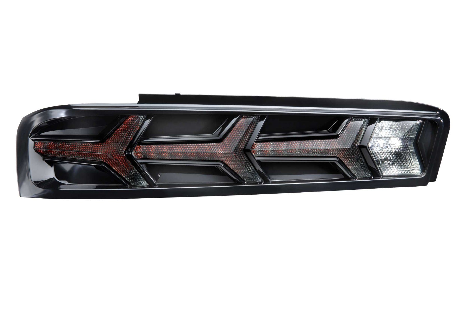 Morimoto XB LED Tails: Chevrolet Camaro (16-18) (Pair / Lambo / Smoked) LF401
