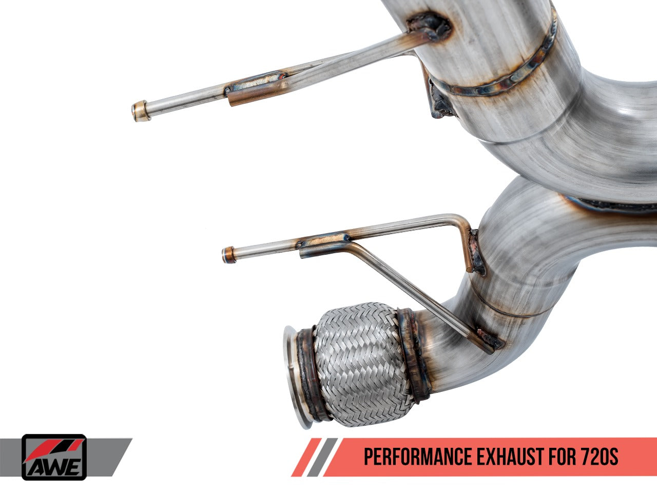 AWE Tuning 18-20 McLaren 720S Performance Exhaust - Chrome Silver Tips 3010-32040