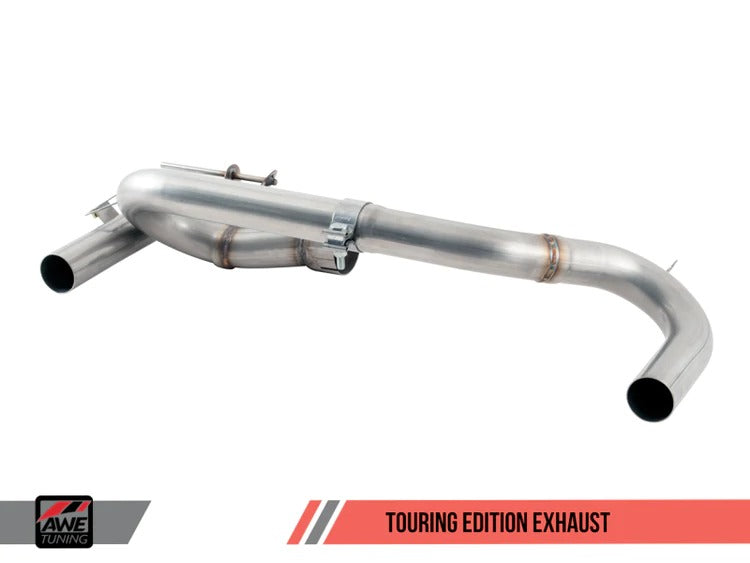 AWE Tuning 16-20 BMW F3X 340i Touring Edition Axle-Back Exhaust - Diamond Black Tips (90mm) 3010-33040