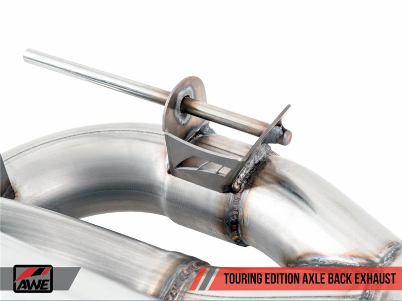 AWE Tuning 16-20 BMW F3X 335i / 435i Touring Edition Axle-Back Exhaust - Carbon Fiber Tips 3010-35002