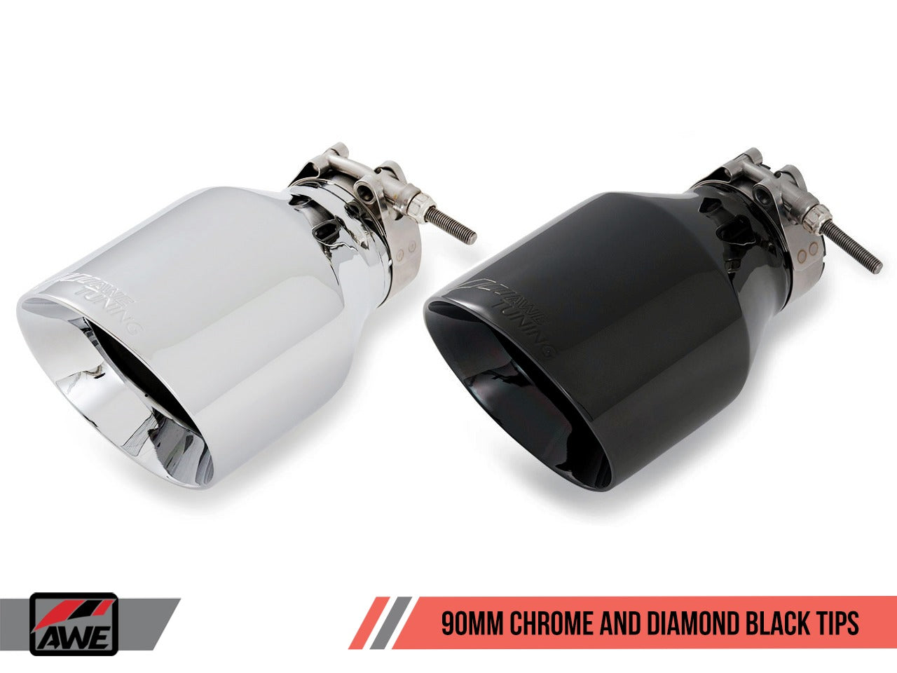 AWE Tuning 18-21 Audi B9 S4 Track Edition Exhaust - Non-Resonated (Silver 90mm Tips) 3010-42058