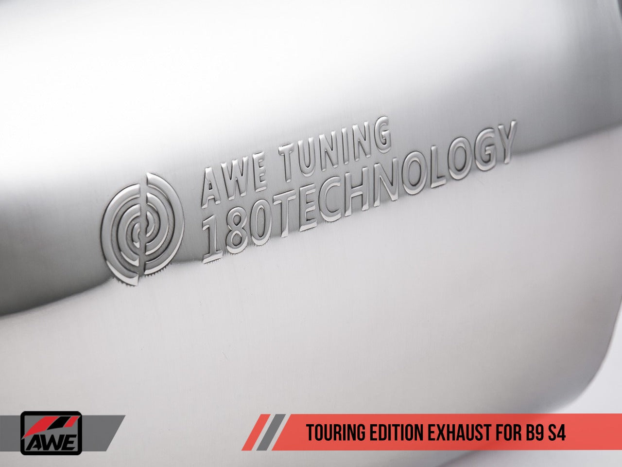 AWE Tuning 18-21 Audi B9 S4 Touring Edition Exhaust - Non-Resonated (Black 102mm Tips) 3010-43050