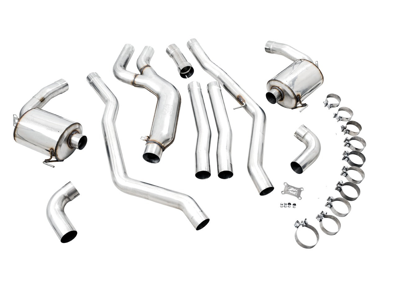 AWE Tuning 19-22 BMW M340i (G20) Resonated Touring Edition Exhaust (Use OE Tips) 3015-11060