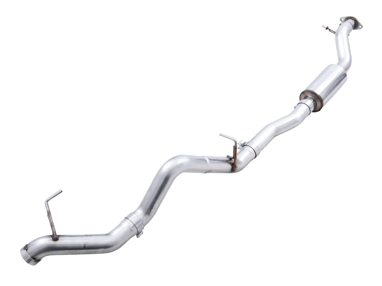 AWE Tuning 21-22 Ford Bronco 0FG Exhaust (No Tips) w/ Bash Guard 3015-21000