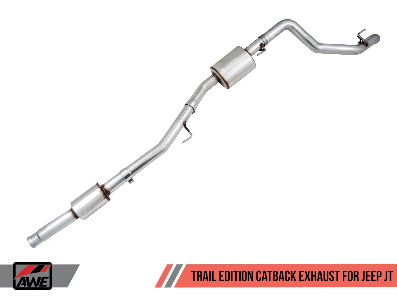 AWE Tuning 20-22 Jeep Gladiator JT 3.6L Trail Edition Cat-Back Exhaust 3015-21001